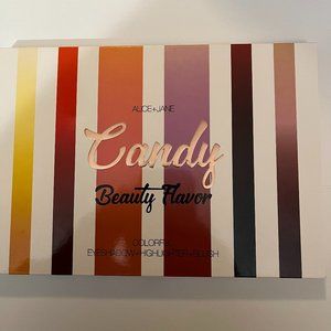 Alice+Jane Colorful Eyeshadow + Highlighter +Blusher Palette Candy Beauty Flavor